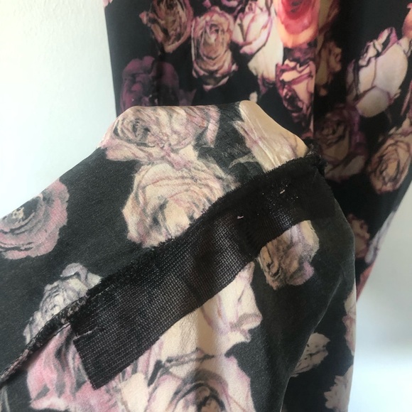 Wilfred 100% Silk Floral Maxi Slip Dress | Size 4 - Picture 5 of 7